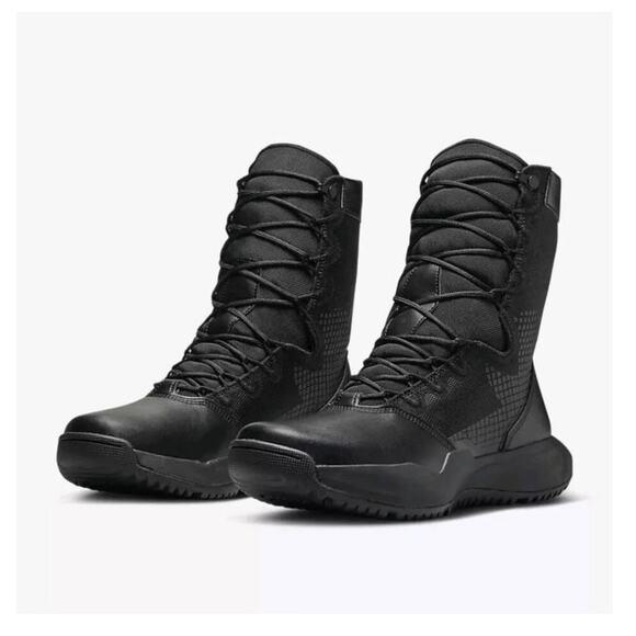 Nike Mens SFB B1 Tactical Boots Triple Black Sz 9 DX2117 001 Military Police - Picture 3 of 11
